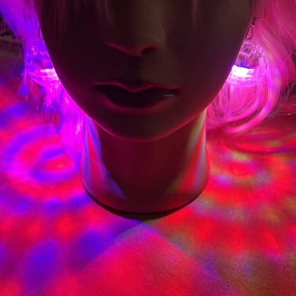 New Psychedelic Disco Earrings - Picture 1 of 12